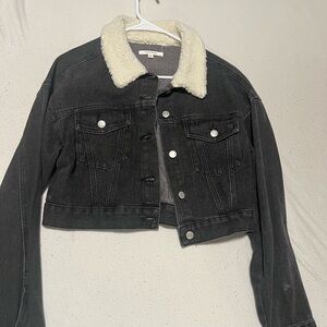 Pacsun black crop jacket